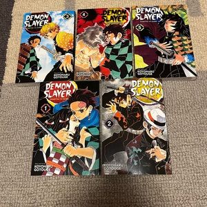 Manga book lot - Demon Slayer, Prince Freya and Stray Dogs